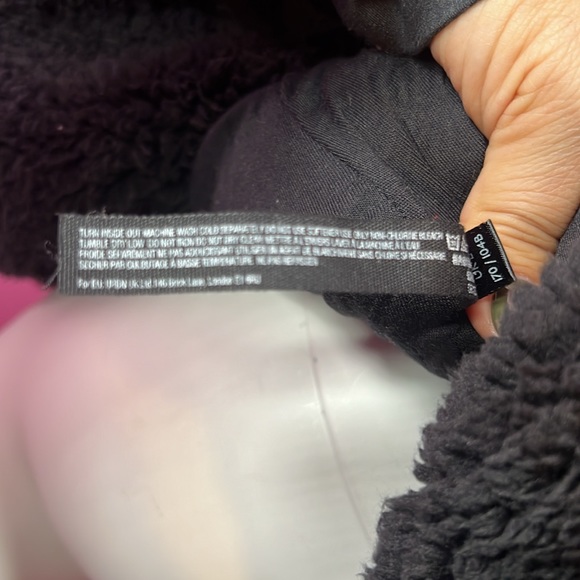 Free People Adventure Awaits Fleece black size large - Picture 7 of 12